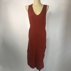 ZARA Knit Sleeveless Sweater Tie Dress - Medium